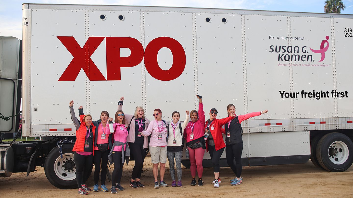 XPO Continues Support of Susan G. Komen® 3Day Walks as Official